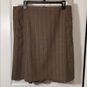 The Limited Wool Blend Lined A-Line Skirt